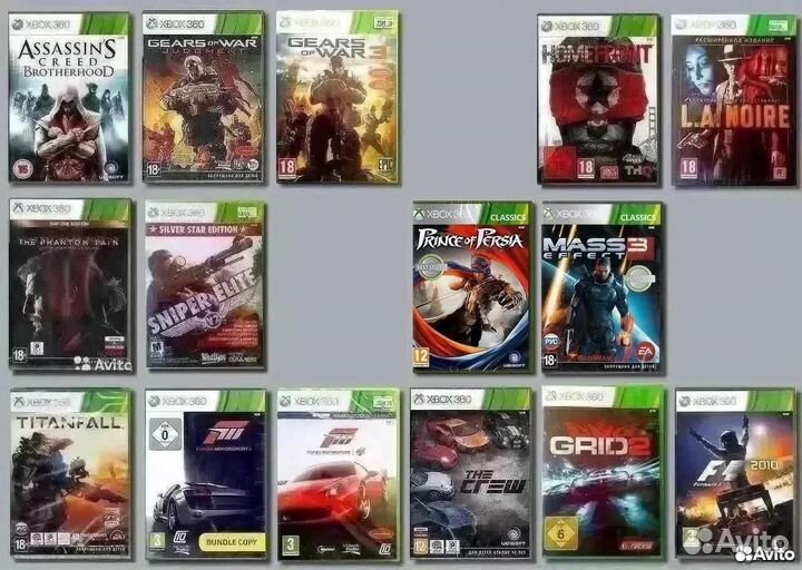 Игры для xbox (лицензия, новые)