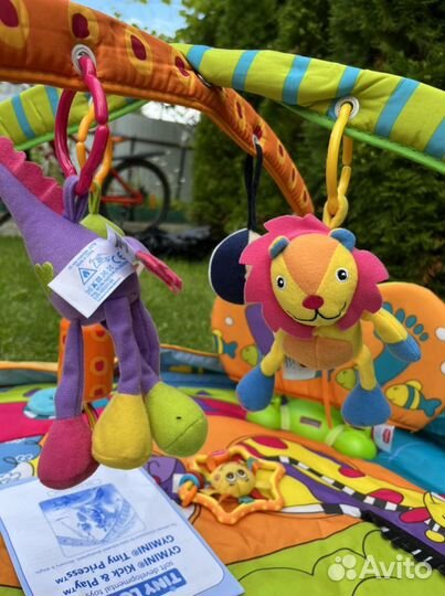 Развивающий коврик tiny love зоосад