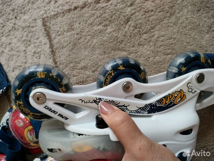 Роликовые коньки р.26-29