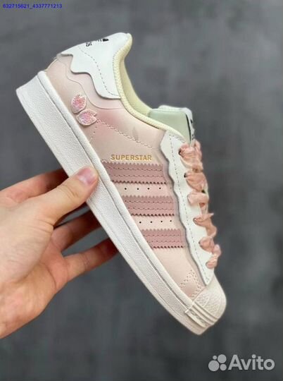 Кеды adidas superstar pink (36-41)