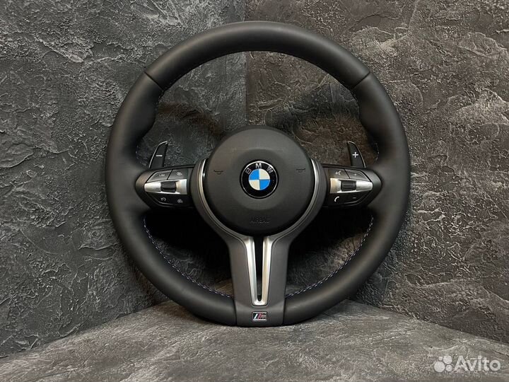 Рули BMW F серии. Строчка, подогрев, карбон Арт В139406970