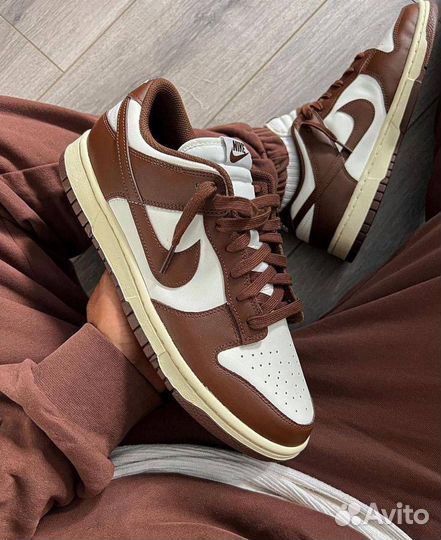 Кроссовки Nike Dunk Low mocha cacao