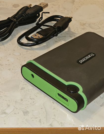 Внешний жесткий диск Transcend 640 gb