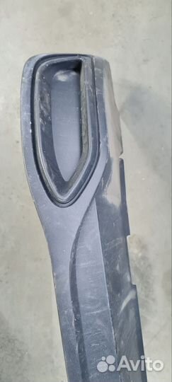 Юбка заднего бампера vw polo lifrback