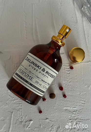 Zelinski rozen (розовый перец, элеми,корица,кожа)