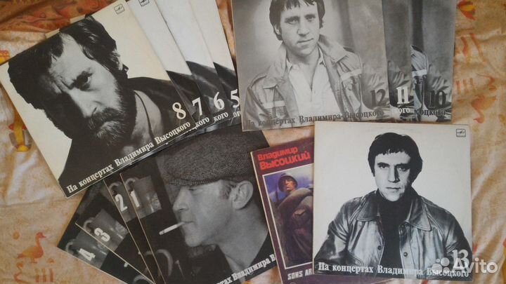 Грампластинки 80-ых годов, отечественные