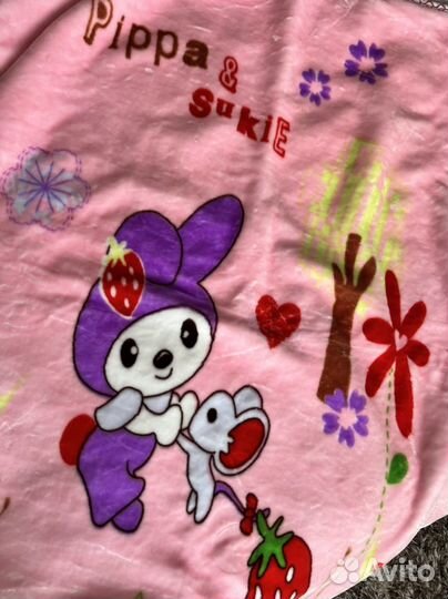 Плед детский новый плюш