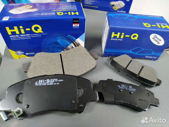 Тормозные колодки на Hyundai Solaris 2 HI-Q