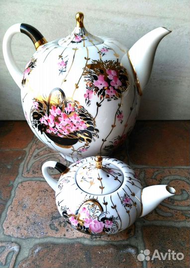 Чайники фарфоровые СССР