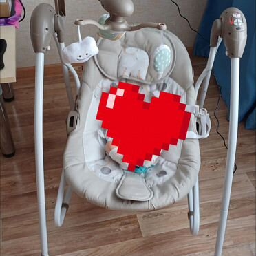 Детские качели шезлонг