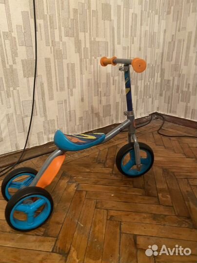Беговел самокат детский