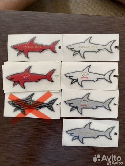 Наклейки Paul Shark в наличии