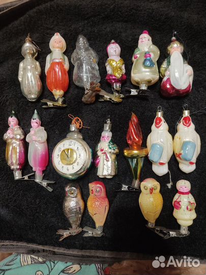 Ёлочные игрушки СССР