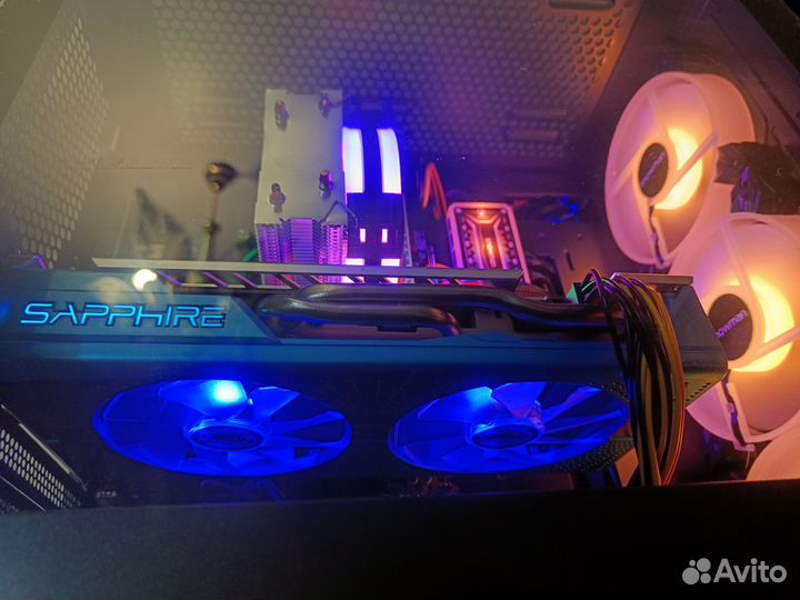 Игровой системный блок Xeon E5 2640v3, RX 590 8 Gb