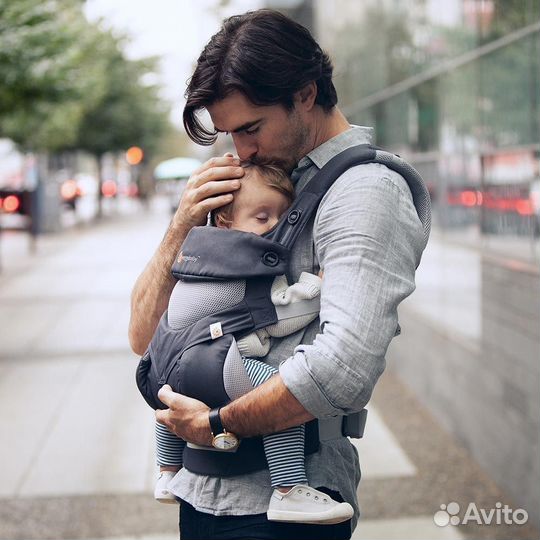 Эргорюкзак Ergobaby 360 (Carbon grey)