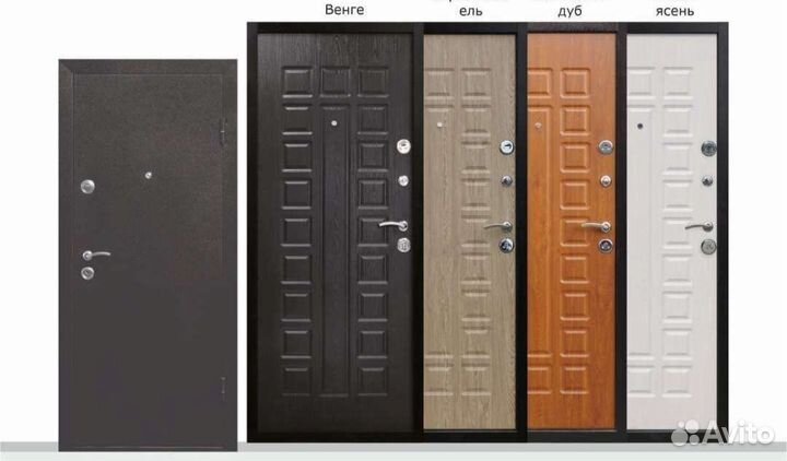 Входные двери всех типов