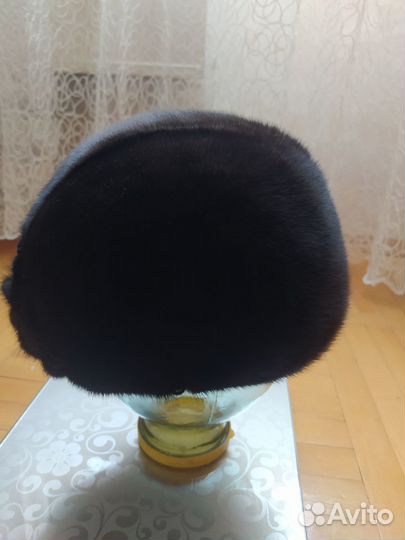 Шапка норковая женская