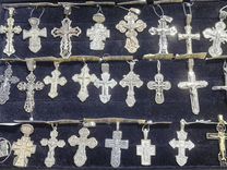 Кресты (кулоны) серебряные