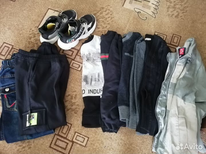 Вещи пакетом на мальчика 7-8 -9 лет