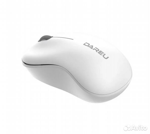 Беспроводная мышь Dareu LM106G, белый