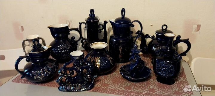 Фарфор. Кобальт, фабрика Возрождение