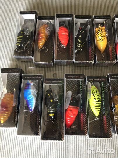 Воблеры для рыбалки proberos 3D