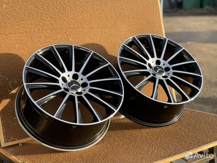 Диски разноширокие на мерседес Mercedes r19 AMG