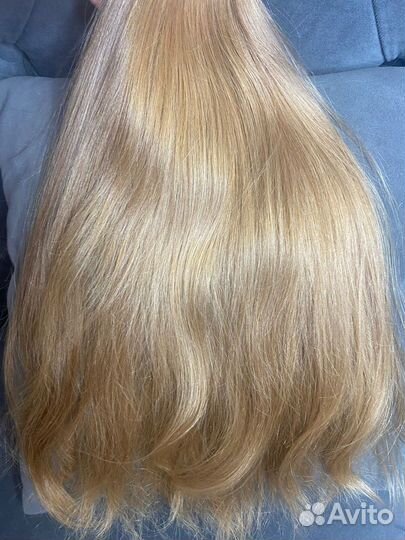 Детские волосы 48 см 84 г шелк/паутинка
