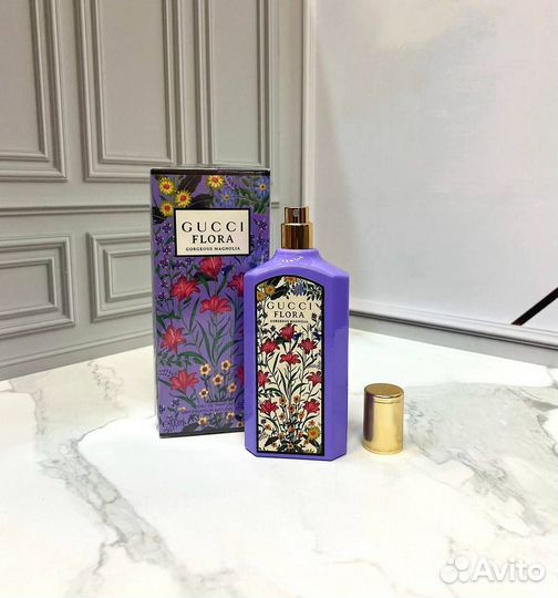 Gucci Flora Gorgeous Magnolia парфюм женский духи