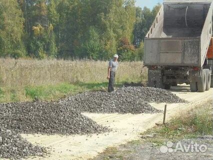 Отсев, асфальтная крошка, дроблёный бетон