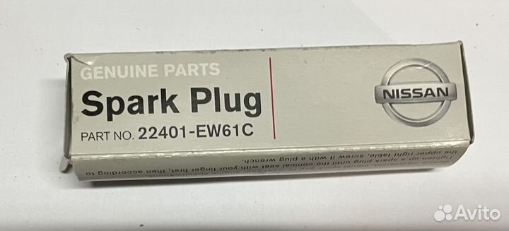 Свечи denso fxe22hr11 spark plug 22401-ew61c