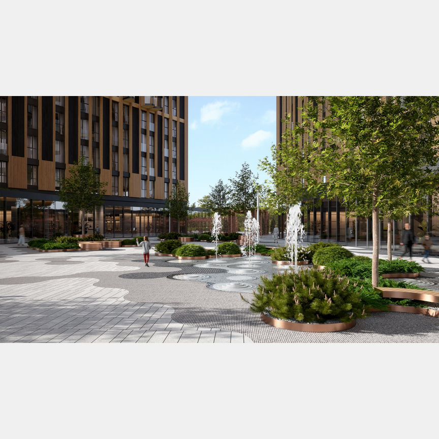 2-к. квартира, 64,2 м², 7/23 эт.