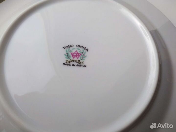 Тарелки Япония 12шт разм 18см начало 70х годов сос