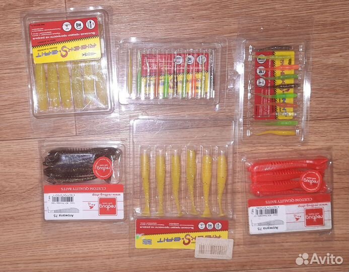 Приманка и леска для рыбалки