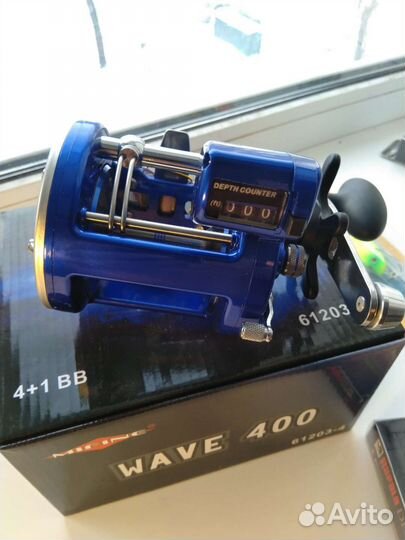 Катушка и спиннинг и шнур длядля троллинга новые