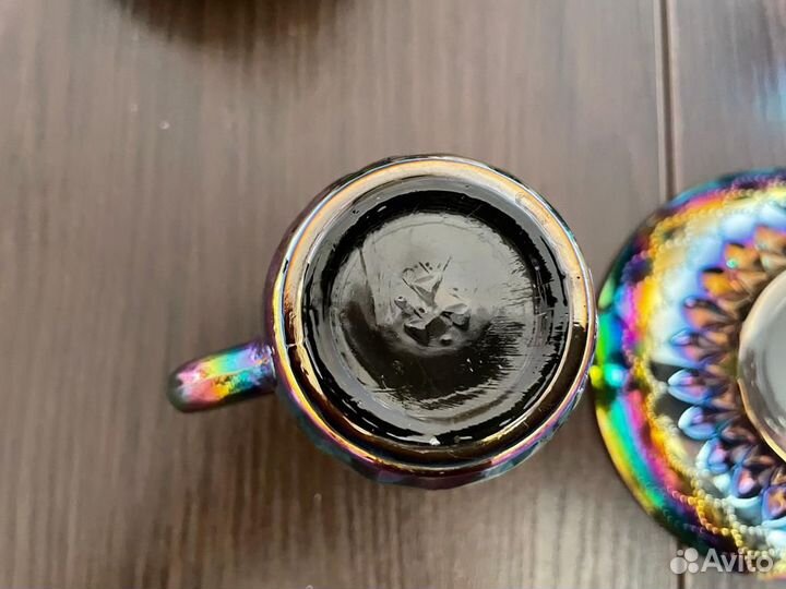 Набор кофейных пар 4 шт. покрытие нитрид Титана