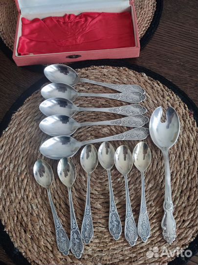 Мельхиоровые ложки СССР