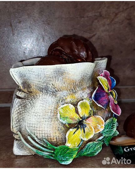 Мешочек из гипсовой массы