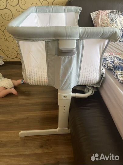 Приставная кроватка chicco next2me air