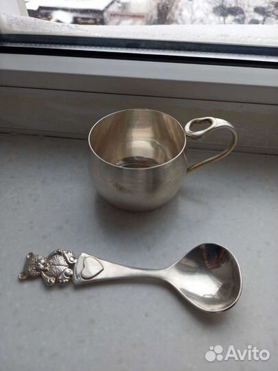 Детское столовое серебро 925 проба