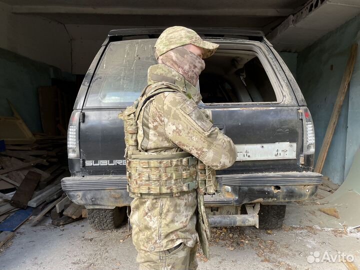 Тактический жилет с подсумками