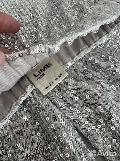 Брюки с паетками