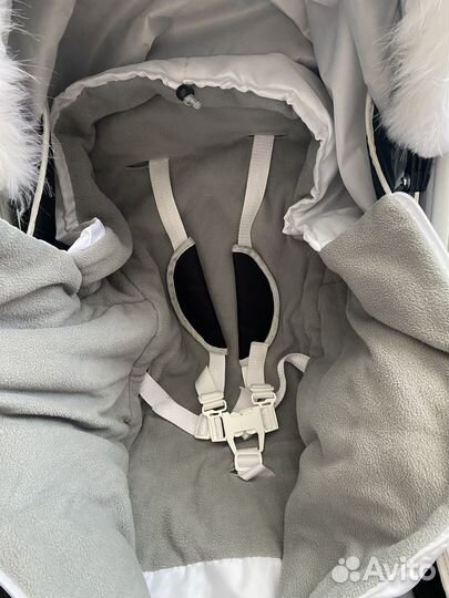 Санки коляска pikate черные