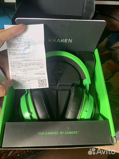 Игровые наушники Razer Kraken