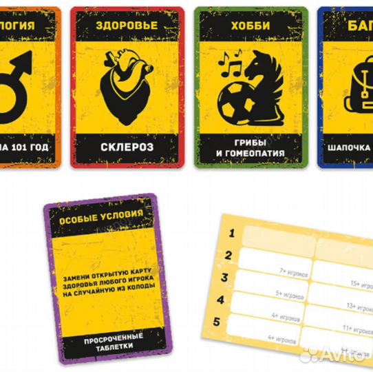 Настольная игра Бункер