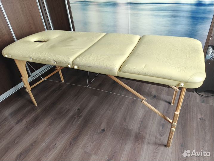 Массажный стол складной с регулировкой высоты