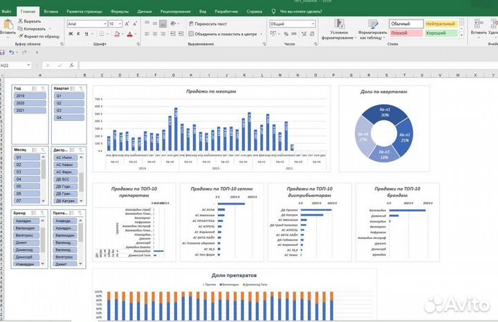 Excel, таблицы