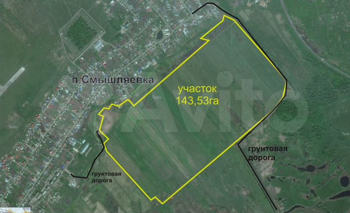 Участок 137 га (СНТ, ДНП)