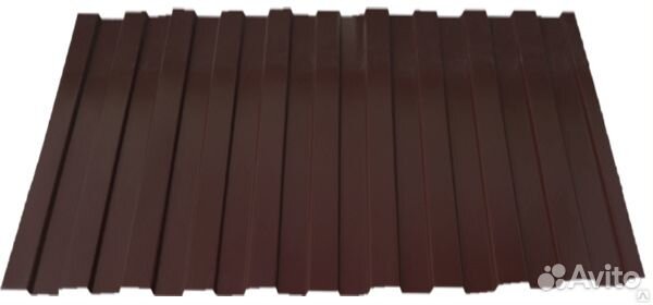 Профнастил С8 Шоколад толщина 0,45мм