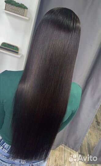 Кератиновое выпрямление